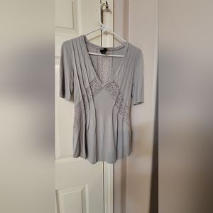 BKE Taupe dressy shirt